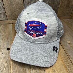 New Era 9FORTY Buffalo Bills AFC East Division Champions 2023 Gray Trucker Hat